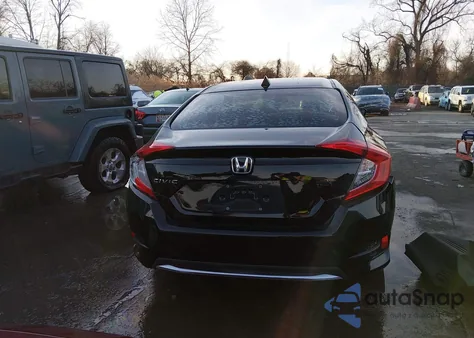 2019 Honda Civic Lx из США, поврежденный, VIN 2HGFC2F6XKH555403